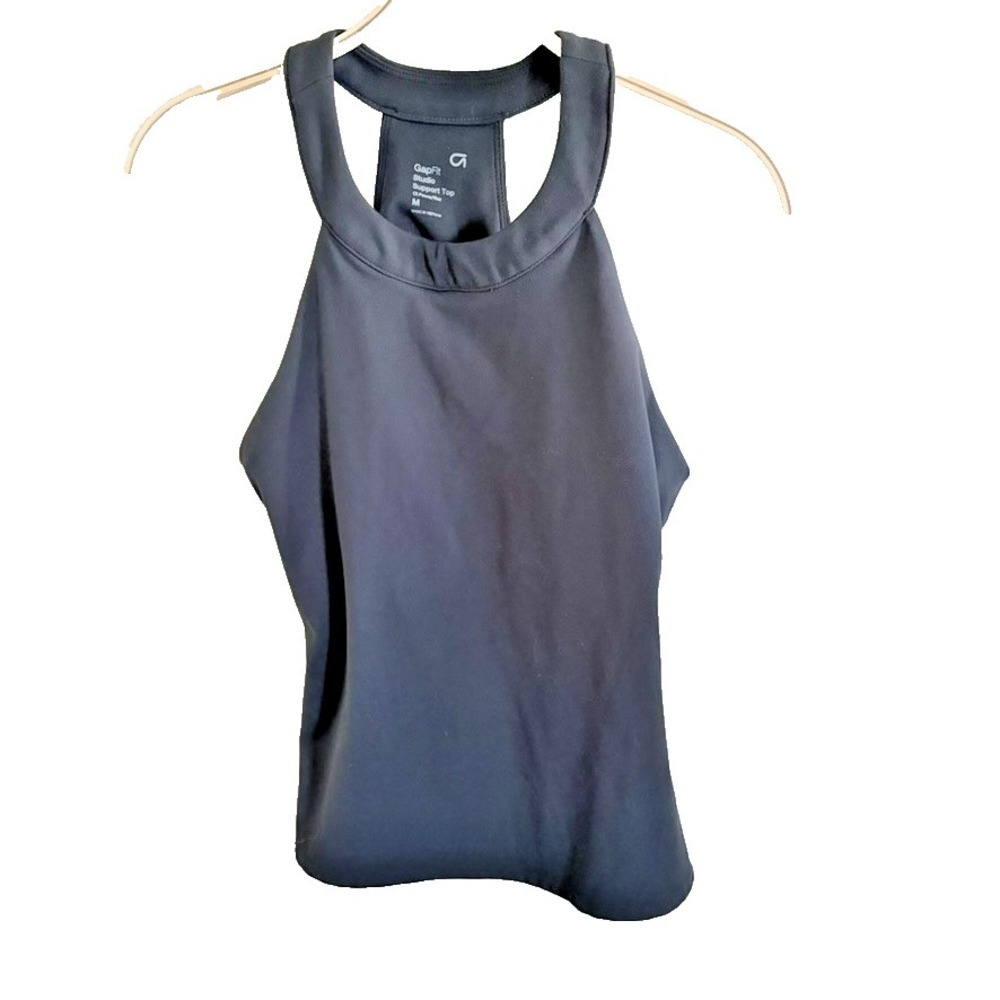 GAPFIT Black Racerback PowerYou Studio‎ Support Athletic Tank Top Medium